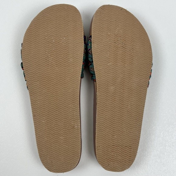 Payal Singhal X Fizzy Goblet Collaboration Sandals Sliders Mules Printed Vegan 9 - Picture 7 of 8